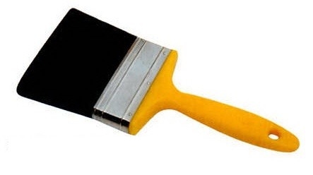 Pennello in setola nera in nylon poliestere con setole lunghe