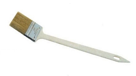 Spazzola per radiatore piegata per pittura a setole bianche per mobili Bulk 1&quot; 2&quot; 3&quot;