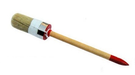 Pennelli Rotondi Gesso Setola Bianca 20mm
