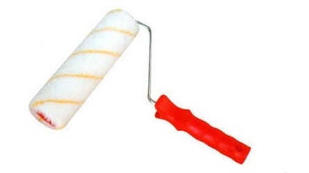Set di rulli per decorare la pittura tessuta con vernice da 1 pollice