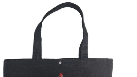 Borse in tessuto non tessuto 100% cotone con serigrafia del logo 16 once