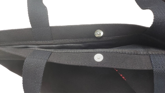 Borse in tessuto non tessuto 100% cotone con serigrafia del logo 16 once