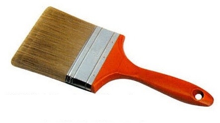 Pennello in setola sintetica con filamento di poliestere per pittura domestica a 3 pollici
