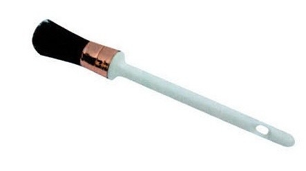 Pennelli rotondi a gesso con setole nere 15 mm 21 mm 25 mm