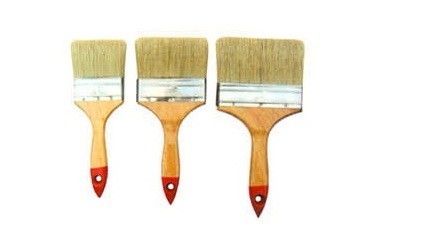 Pennello per vernice per porte con manico in legno laccato 50 mm