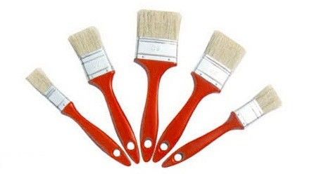 Larghezza del pennello di 3 pollici Vernice esterna per pareti Pennello manico di legno Ideale per una copertura liscia su grandi superfici e muri esterni