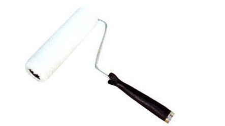 Rullo per pittura a superficie liscia in microfibra, pelo da 9 mm, per pitturare soffitti
