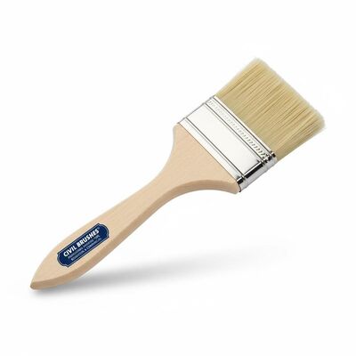 Spazzola per casa piatta spazzole civili poliestere durevole attrezzo di pittura professionale per applicazioni residenziali e commerciali